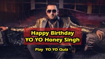 Wishing YO YO Honey Singh A Very Happy Birthday With This Special Quiz, Score 15/15 And “Party All Night”