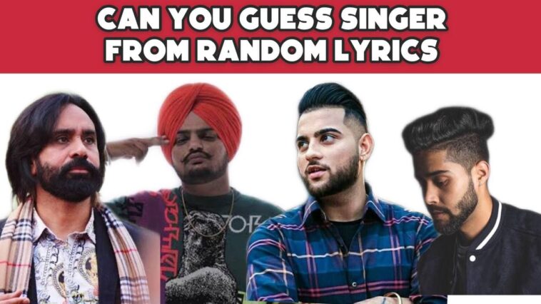 Can You Recall The Singer By Looking At The Lyrics Of Their Popular Songs?